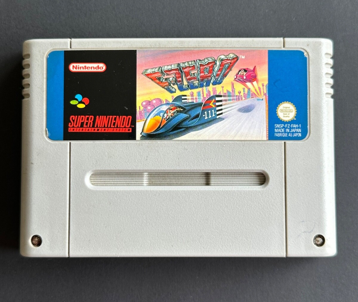 Jeux Super Nintendo SNES - F-Zero - FAH