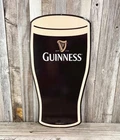 Guinness Beer Pint Glass Metal Tin Sign Retro Vintage Style Garage Man Cave New