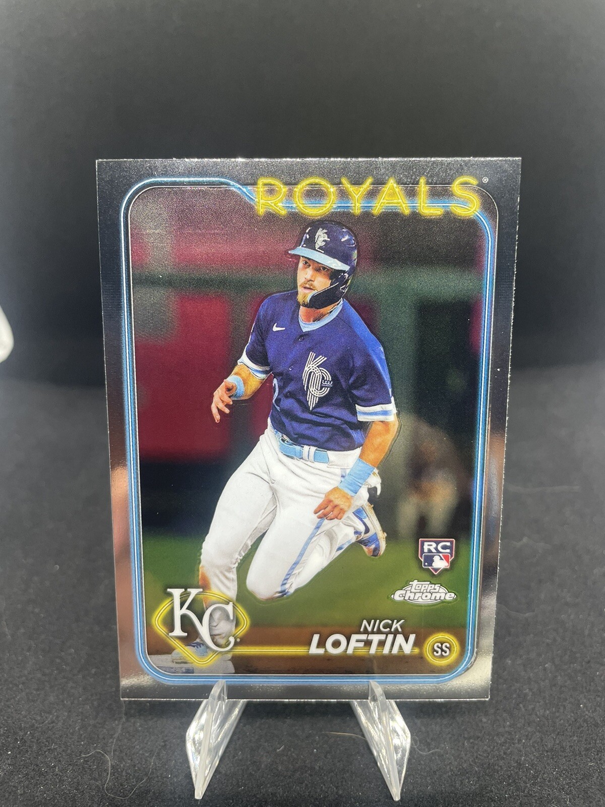 2024 Topps Chrome Base #183 Nick Loftin  - Kansas City Royals