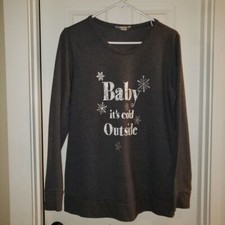 Motherhood Dark Gray Maternity Sweatshirt