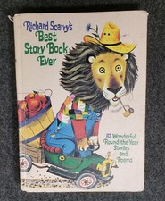 Vintage 1968 Richard Scarry's Best Story Book Ever Children Illustrated Stories.
