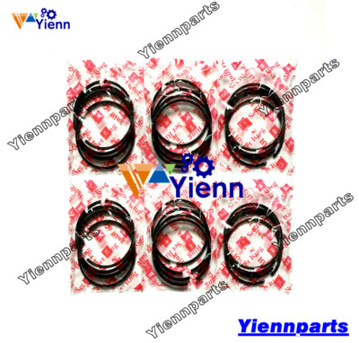 J08E JO8E J08ET JO8ET J08E-TM Piston Ring Set For Hino Engine Kobelco Excavator