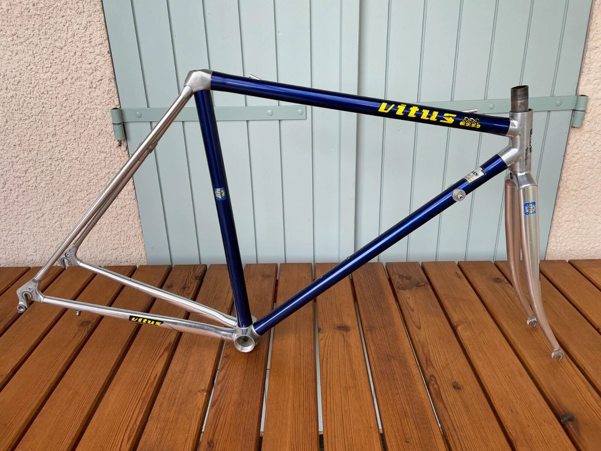 Kit Cadre VITUS 979 – 50 Cm, Aluminium, Bleu, Très Bon État – Made In France