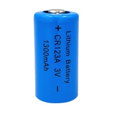 for Alarm System CR123A 3V 1300mAh Battery Non-Rechargeable Li-ion Battery