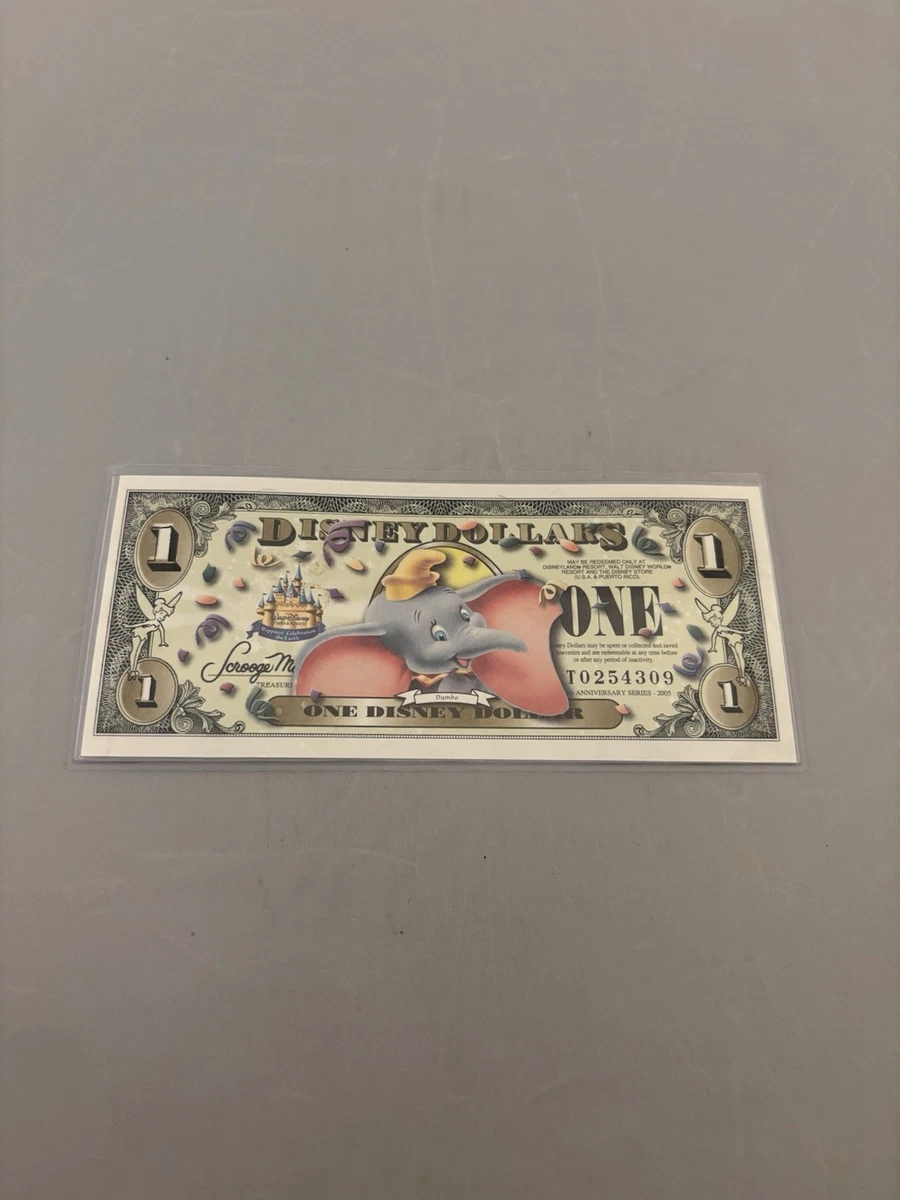 Dumbo Disney Dollars (1968-Now) for sale | eBay