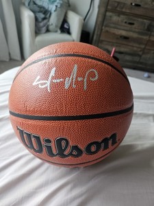 Shawn Kemp Signed Wilson NBA Basketball Seattle SuperSonics Beckett BAS COA