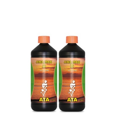 Atami ATA AWA Max A & B je 1 L für Wachstums- und Blütephase auf Cocossubstrat