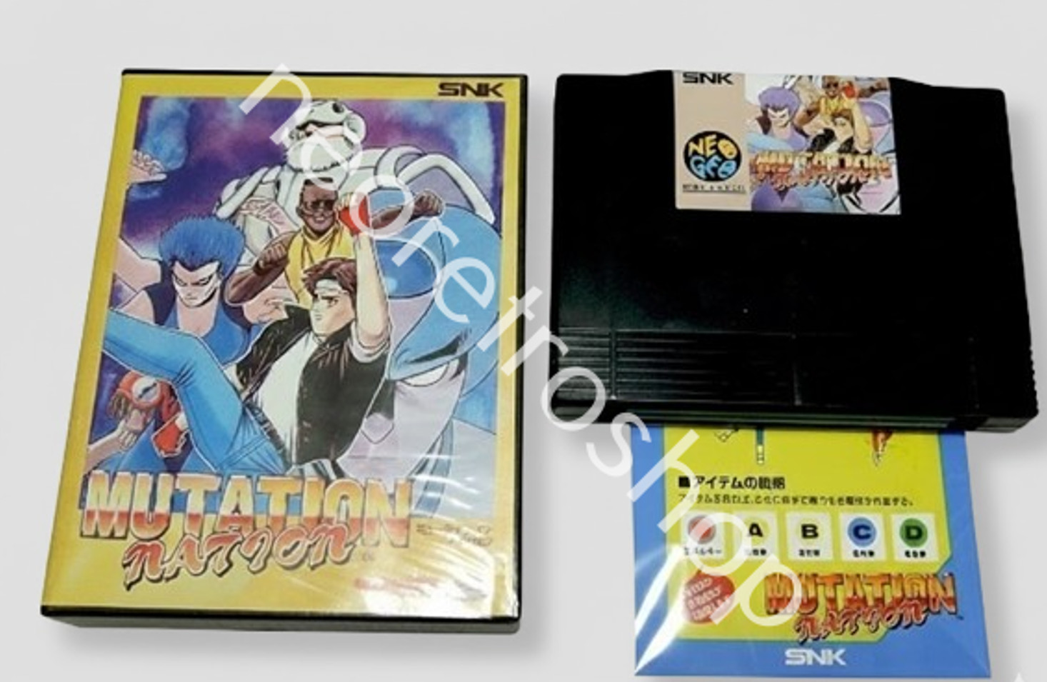Mutation Nation  , Game NEO GEO AES JAP  *Convert*