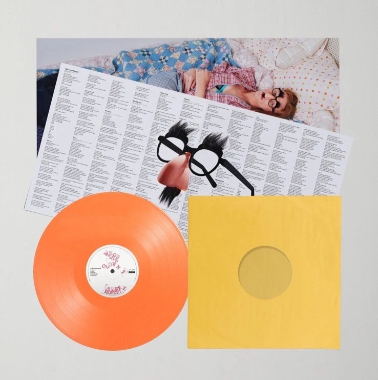 Audrey Hobert Who’s The Clown? UO Exclusive Neon Orange Vinyl LP /1000 PRESALE ✨ - Image 3 of 4