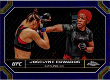 2024 Topps Chrome UFC Purple Refractor Joselyne Edwards #99