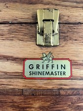 Vintage Griffen Shine Master Shoe Shine Box Oak