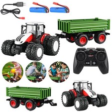 RC Mähdrescher Ferngesteuerter Traktor Trecker Ferngesteuert 2,4-GHz Premium