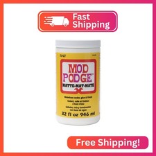 Mod Podge Matte Sealer, Glue  Finish: All-in-One Craft Solution- Quick Dry, Eas