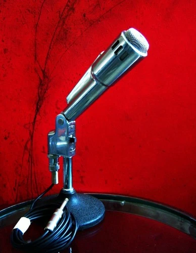 Vintage 1950s Electro Voice 664 dynamic cardioid microphone Hi Z w cable 664A #7