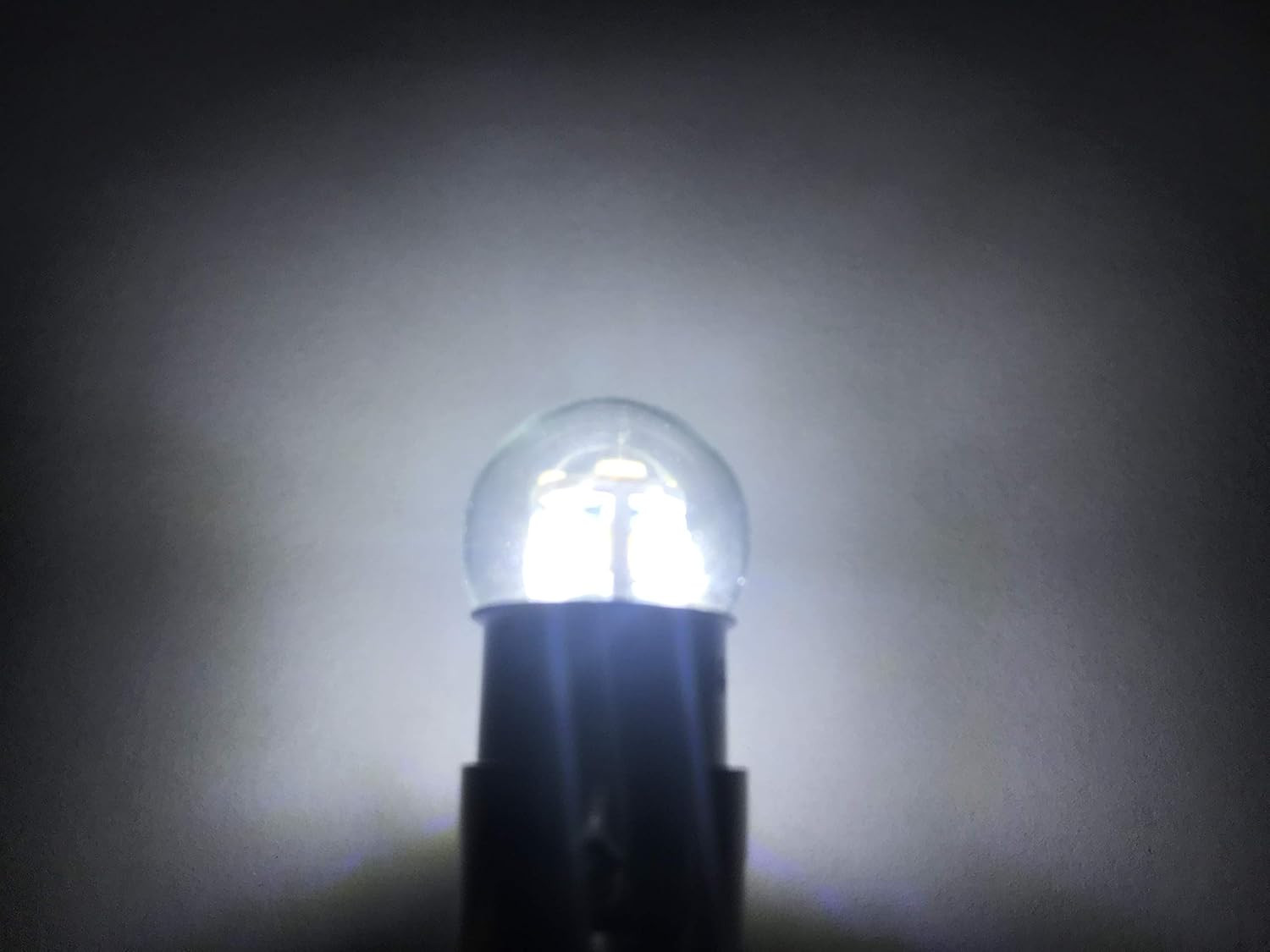 Dimmable Miniature LED Bulbs 12/14Vdc - Bright White (10-Pack)