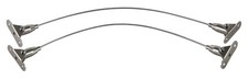 Mount-It Furniture Anchors for Baby Proofing, Steel Cable, 2 Pack, 220 lb An...