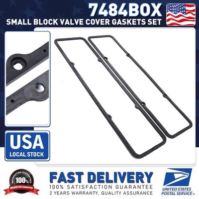 Valve Cover Gasket Small Block For Chevy Steel 4.3L 5.0L 5.7L 7484BOX OE Replace