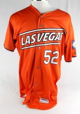 2024 Las Vegas Aviators Robert Dugger #52 Game Used Orange Jersey 44 377