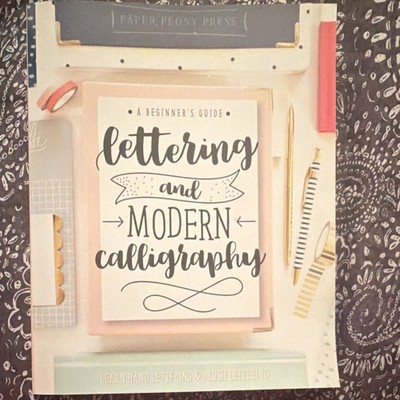 Paper Peony Press Beginner's Guide Lettering and Modern Calligraphy Workbook