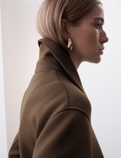 M&S - Autograph Womens Basic Jacket in Dark Chocolate