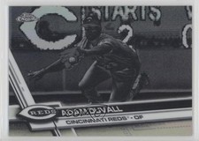 2017 Topps Chrome Negative Refractor Adam Duvall #174 0b3