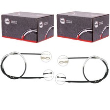 2x A.B.S. HANDBREMSSEILE HINTEN passend für AUDI A4 SCHEIBENBREMSE LINKS+RECHTS