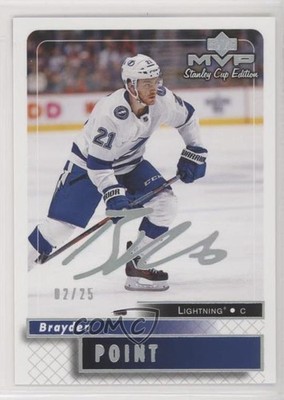 2019-20 Upper Deck MVP Super Script 2/25 Brayden Point #16 df7