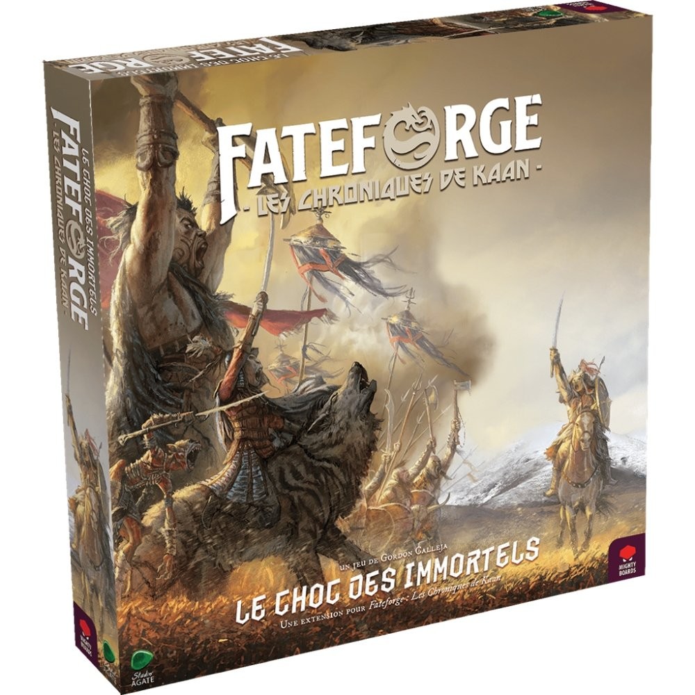 Fateforge Le Choc des immortels extension de jeu de société Don't Panic Games pour passionnés
