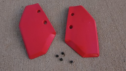 1986 Honda ATC200x OEM Tank Air Shrouds Scoops