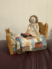 Vtg. SIGNED Bisque Porcelain figurine- "Kay's Doll" by Bob Timberlake #908/5000