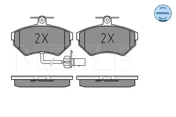 Brake pads Front Axle 025 219 4519/W MEYLE for AUDI VW SEAT