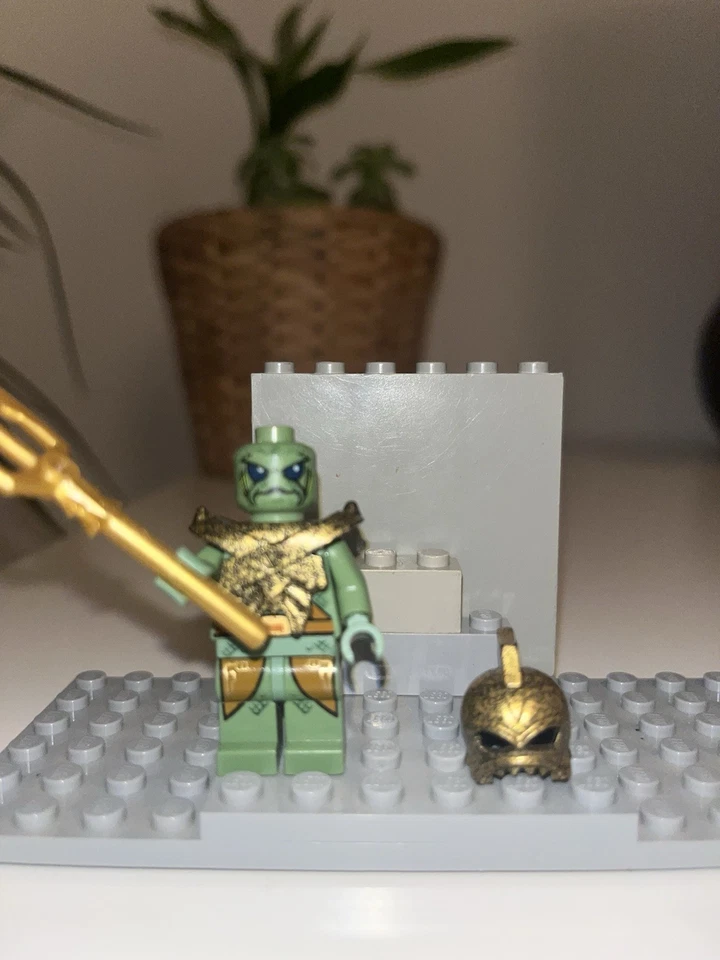 Lego Atlantis Figurine Portal Emperor Neuf (From Set 8078) - Photo 3/3