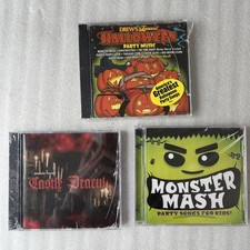 Halloween Haunted Party Music CD LOT NEW SEALED Drew's Castle Dracula For Kids