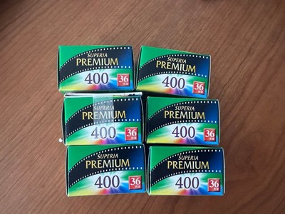 SUPERIA PREMIUM 135 FUJI Fujifilm 400 (36exp) 6Rollen