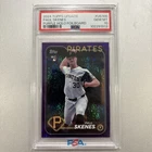 2024 Topps Update Series - Paul Skenes #US100 Purple Holo  /799 True RC PSA 10