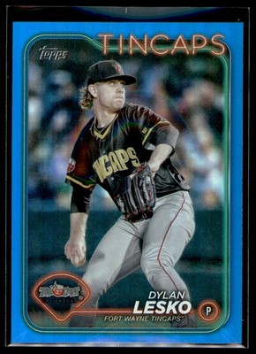 2024 Topps Pro Debut Dylan Lesko Blue Foil /150 #PD-139 Fort Wayne TinCaps
