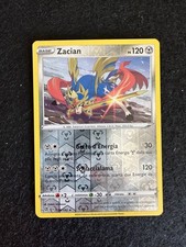 ZACIAN 139/192 REVERSE HOLO FRAGORE RIBELLE SPADA E SCUDO CARTA POKEMON ITA