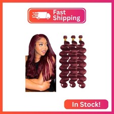  99J Burgundy Bundles Human Hair Body Wave Bundles 22 24 26 Inch Body Wave Bundl