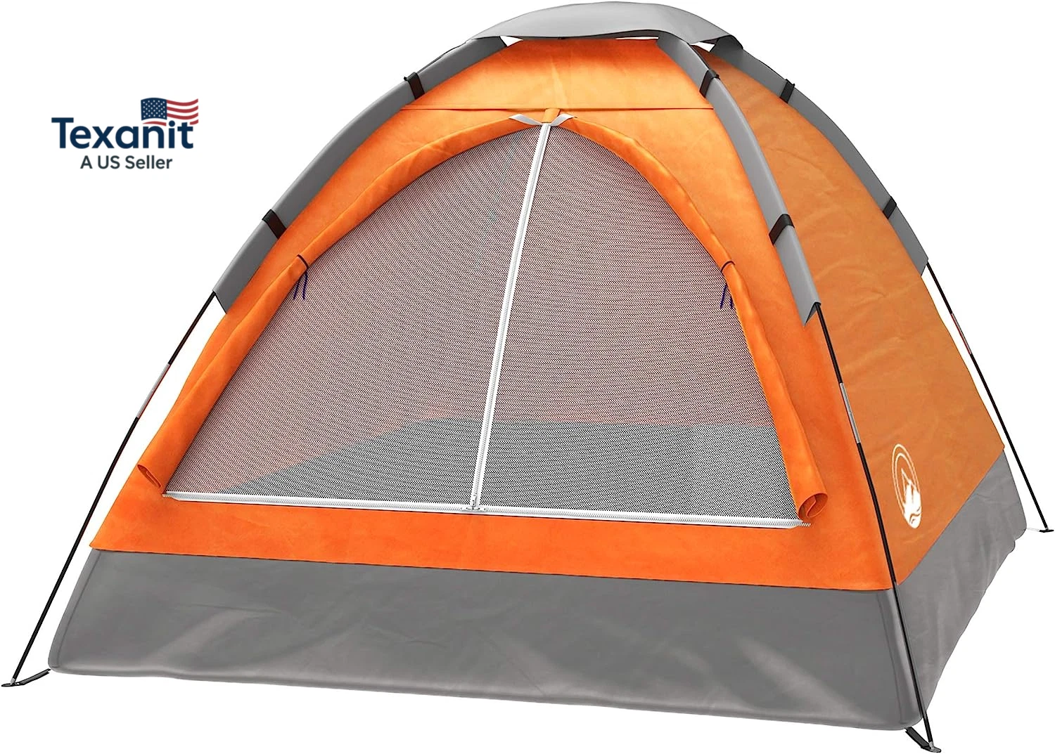 2 Person Camping Tent with Rain Fly and Carrying Bag – Lightweight Outdoor Pop u