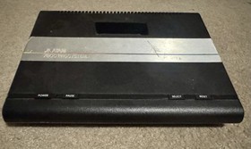 Atari 7800 Console W Controller Power Supply RCA Cable + RF TV Connector TESTED