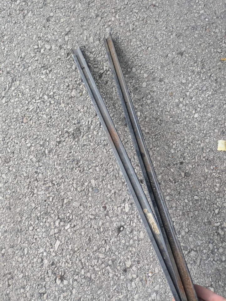 Plymouth GTX RR 1968-1970 canal interior riel de goteo moldura moldura Foto 2 de 3