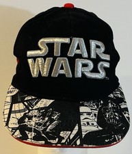 STAR WARS Darth Vader Stormtroopers black white comic Youth snapback hat