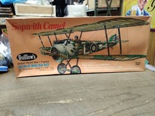 Guillow's Sopwith Camel British WW1 Fighter Balsa Wood Model Airplane Kit 801