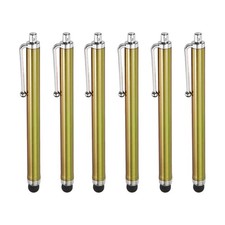 6Pcs Universal Stylus Pen for Touchscreen High Precision Sensitivity, Green