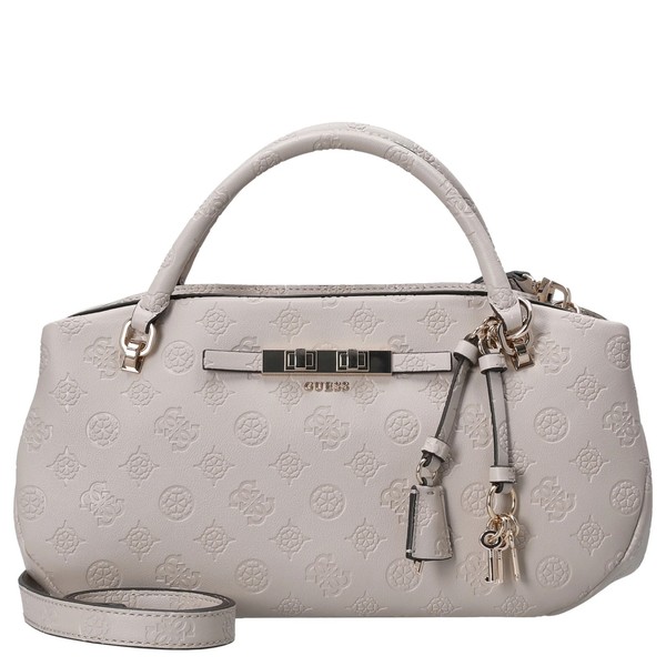 Guess Carmella 3 Comp Satchel - Henkeltasche 30 Cm (Bone Logo)-image