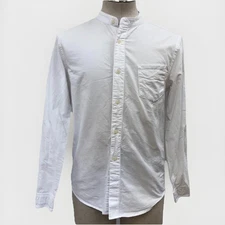 NN07 No Nationality Samuel Button Up Shirt Mens Small Slim Long Sleeve Classic