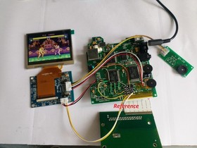 3.5" IPS LCD display with Driver Board for Pc-Engine GT / Turbo Express