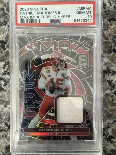 Patrick Mahomes II Patch PSA10