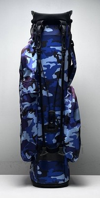 Srixon Camo Blue Stand Bag Camoflague 4-Way Divide Dual Strap Golf