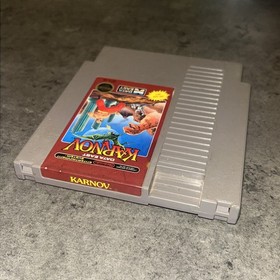 Karnov (Nintendo Entertainment System, 1988) AUTHENTIC Tested Works NES